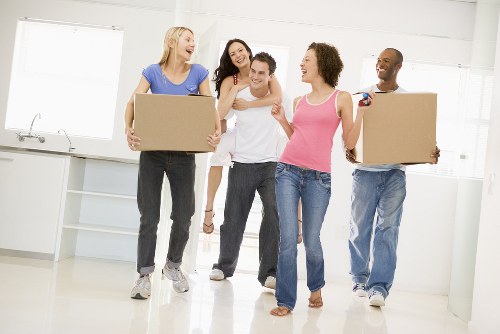 Removals van service for homes in Dagenham