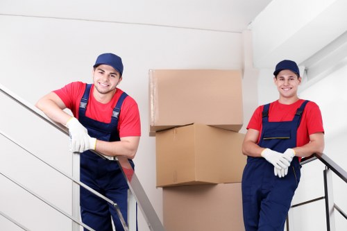 Commercial removals support for a business move in Dagenham