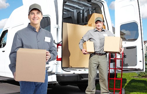 Man with van service supporting flat and office removals in Dagenham