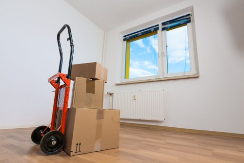 Local moving van for flat and house removals in Dagenham