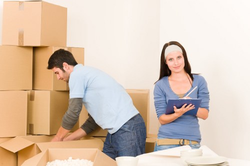Furniture removal for offices and commercial premises in Dagenham